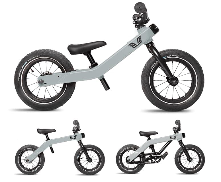 VICI kinderfahrrad ab 3 Jahre, 3-in-1 Laufrad, Mitwachsendes Fahrrad für Kinder von 1-5 Jahren, Hellblau