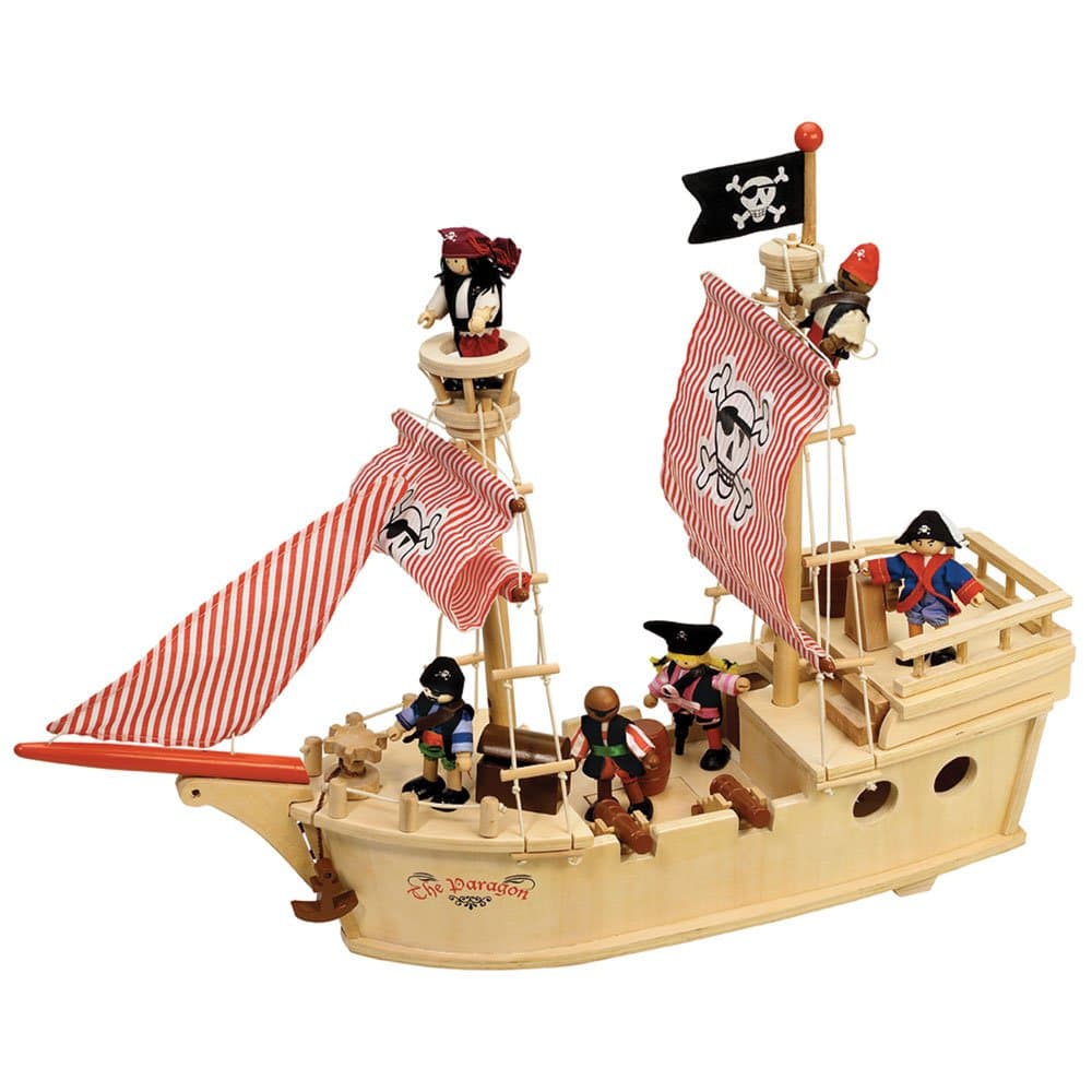 Tidlo T-0094 - Piratenschiff, Spielwaren