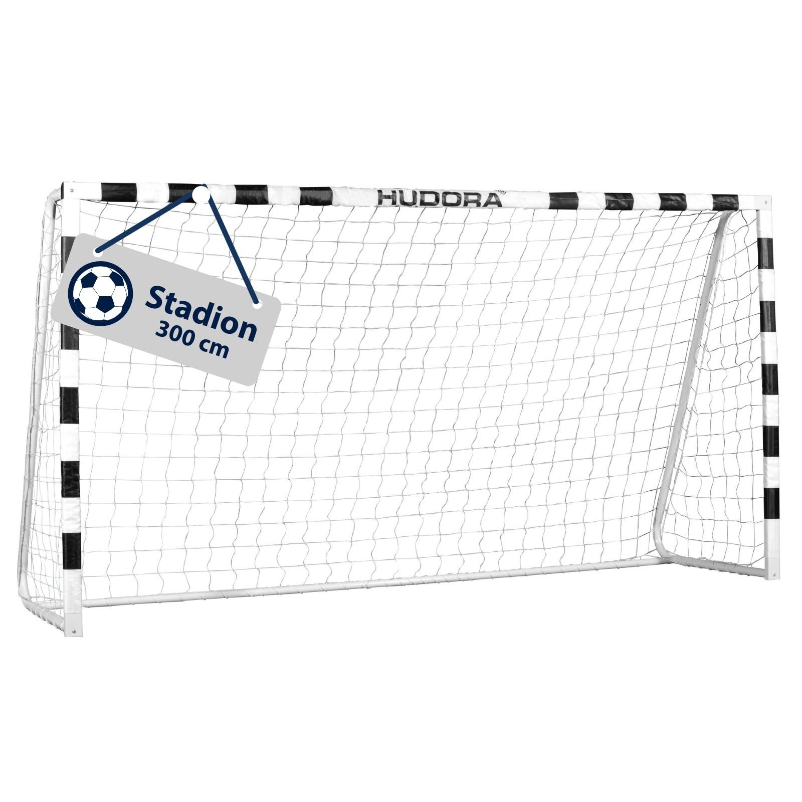 HUDORA Fußball-Tor Stadion - Fußballtor Garten groß - 76909