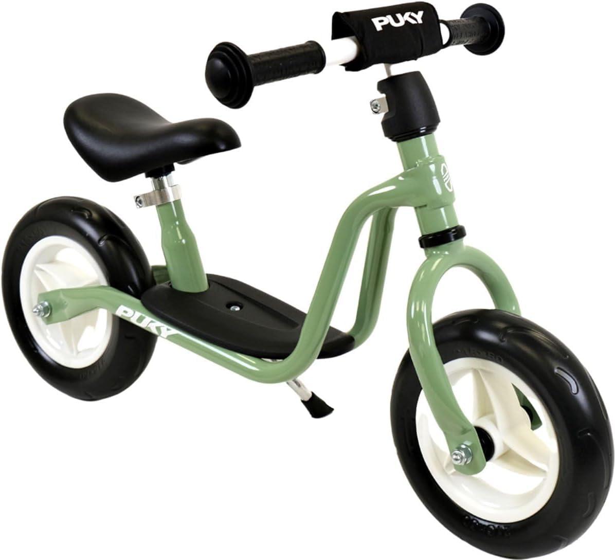 PUKY Laufrad Starter, Retro Green Limited Edition, Höhenverstellbarer Sattel 30-39 cm, Ab 2 Jahren