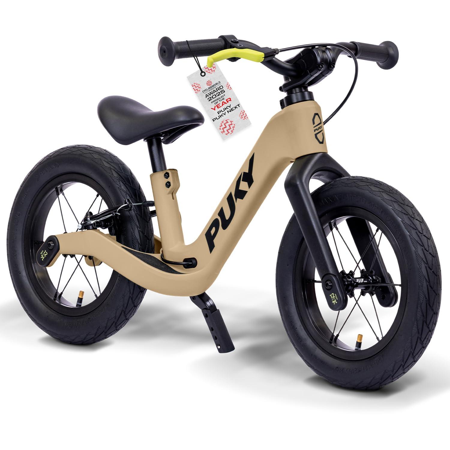 PUKY Next 12" Sand/Black | Kinderlaufrad ab 2 Jahren | Lauflernrad